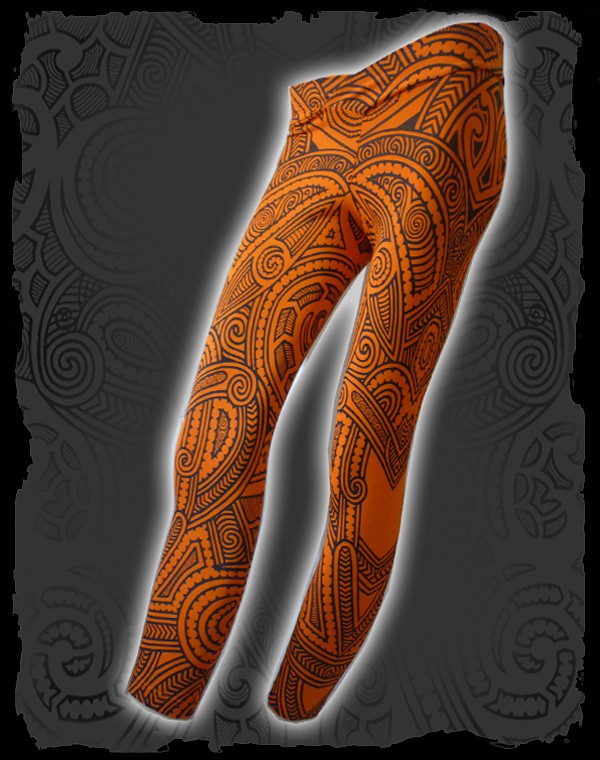 Legging - Maori Tribal print Nr.108